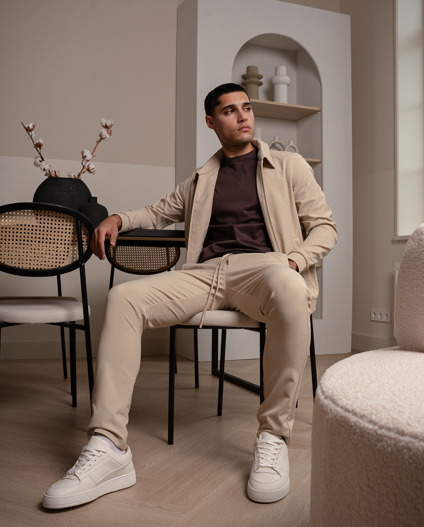 TECH JACKET - BEIGE