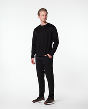 LUXE L/S T-SHIRT - BLACK