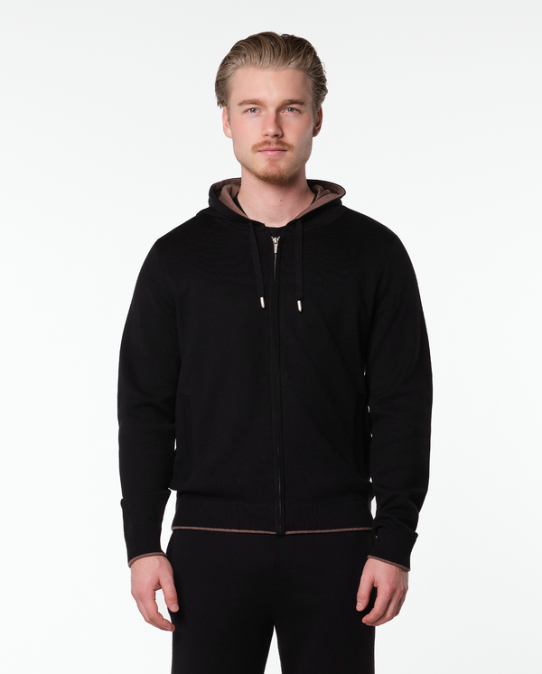 WEEKEND ZIPPER VEST - BLACK