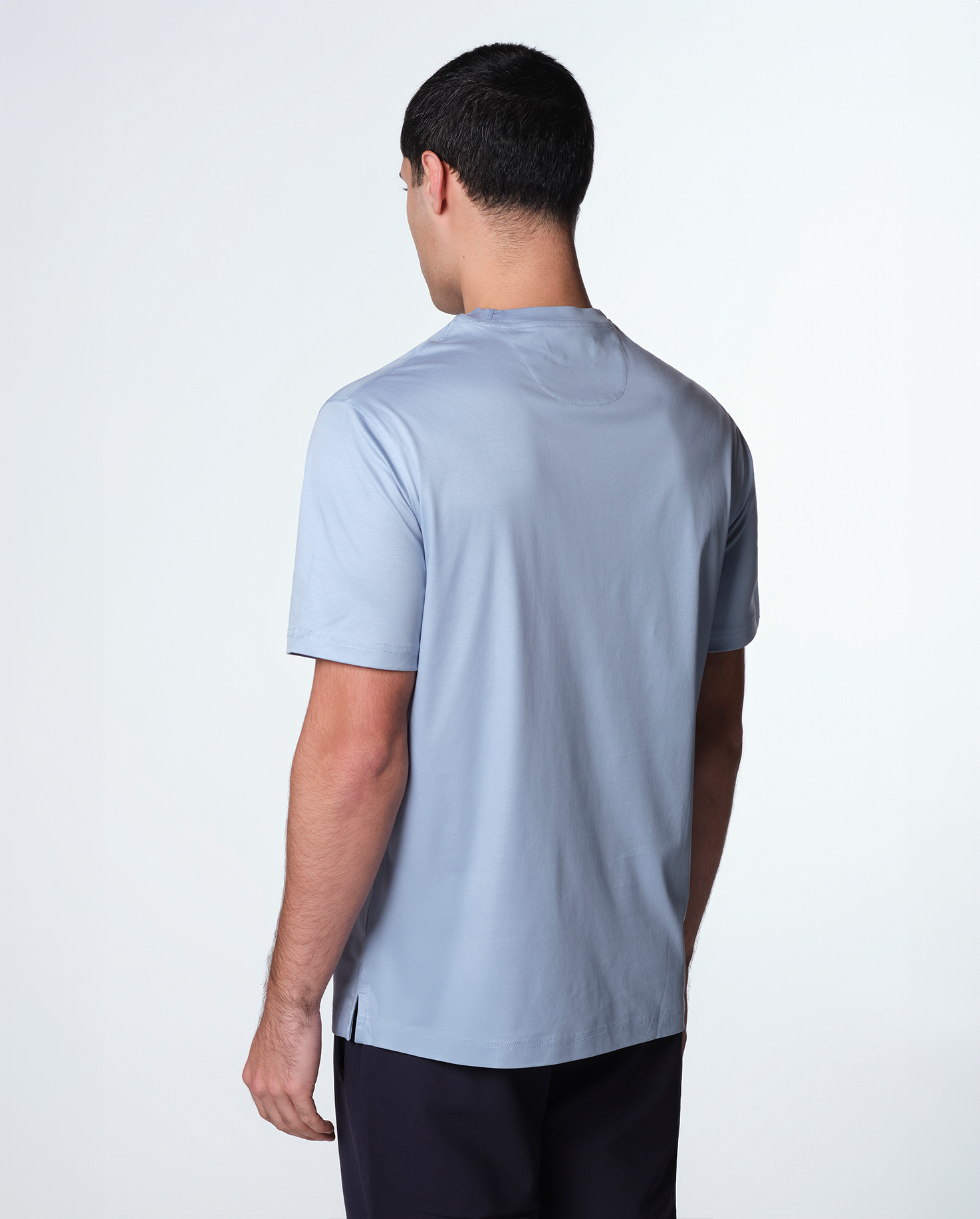 LUXE T-SHIRT - BABY BLUE