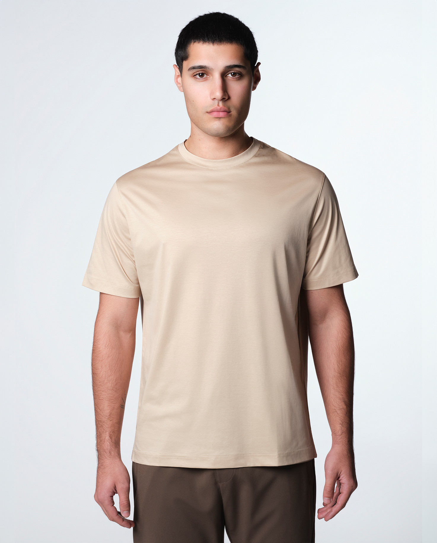 LUXE T-SHIRT - BEIGE
