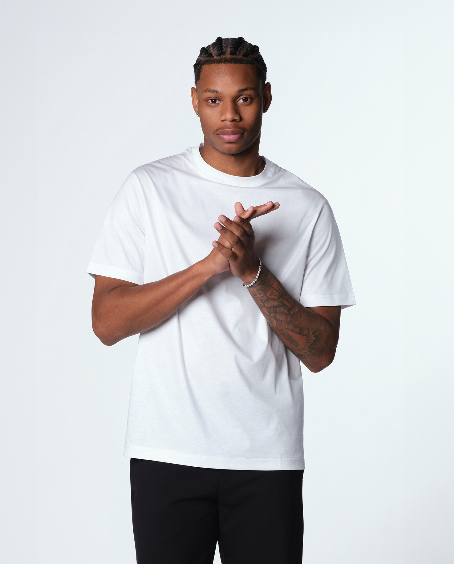 LUXE T-SHIRT - WHITE