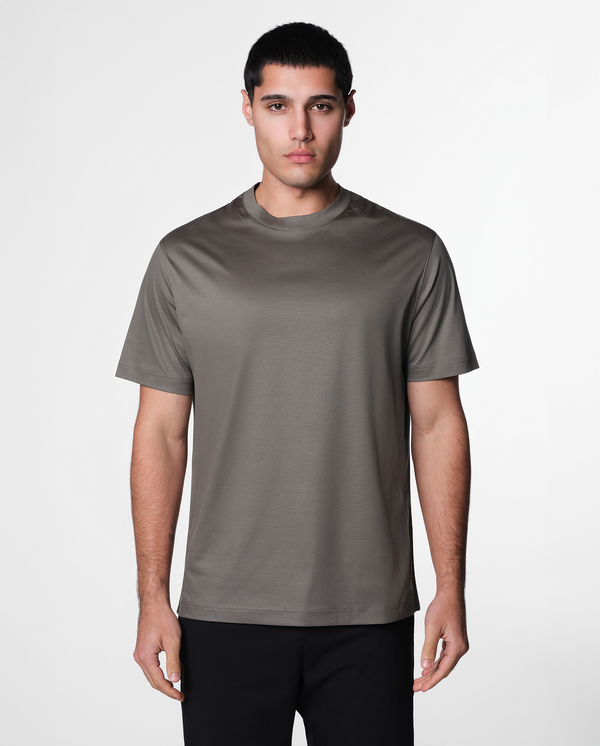 LUXE T-SHIRT - GREENISH GREY