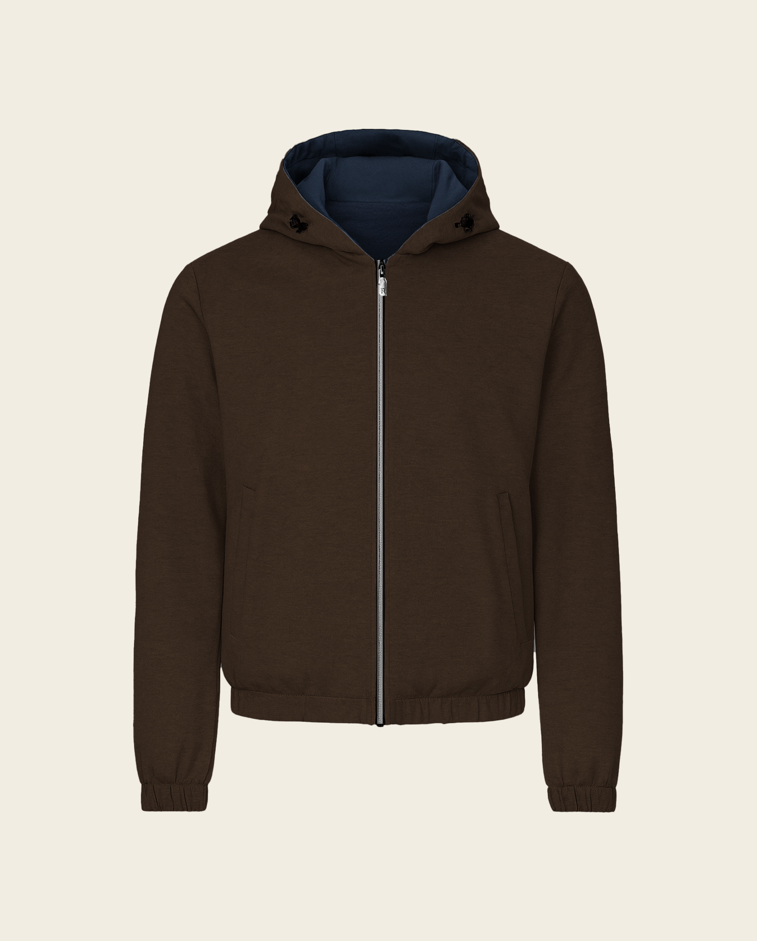 REVERSIBLE JACKET - NAVY/BROWN