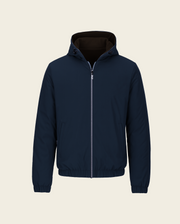 REVERSIBLE JACKET - NAVY/BROWN