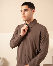 TECH JACKET - EBONY