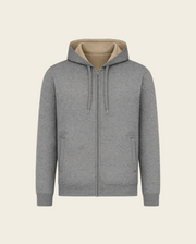 WEEKEND ZIPPER VEST - GRAY